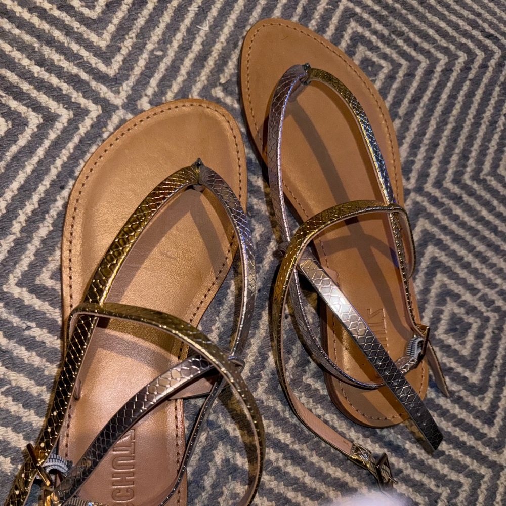 SHUTZ Elsie Sandals. New